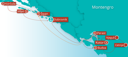 Croatia and Montenegro Cruise
