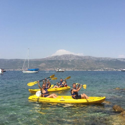 Sea kayaking tour from Split
