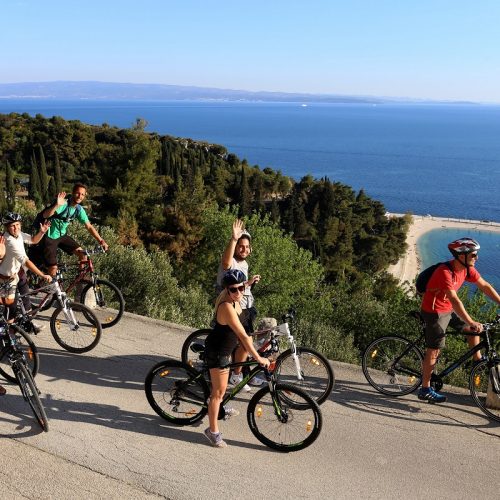 Bike tour in Split town