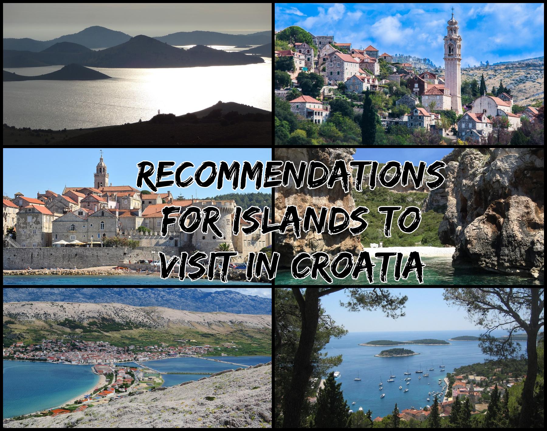Recommended islands to visit in Croatia | Split Tours Excursions