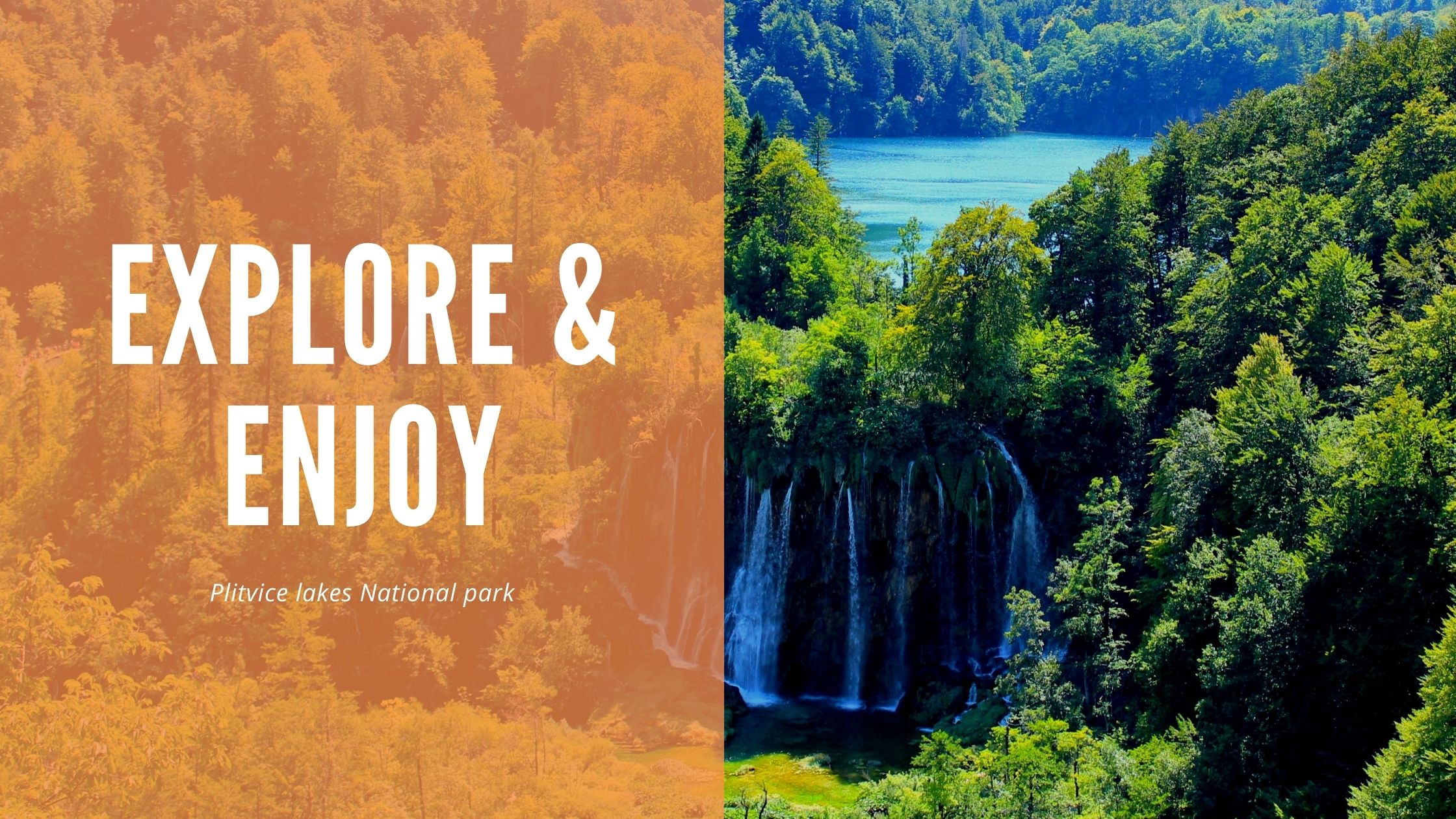 Plitvice lakes group tour from Split